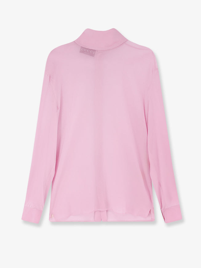 Gucci Technical Panama Shirt Bright Pink