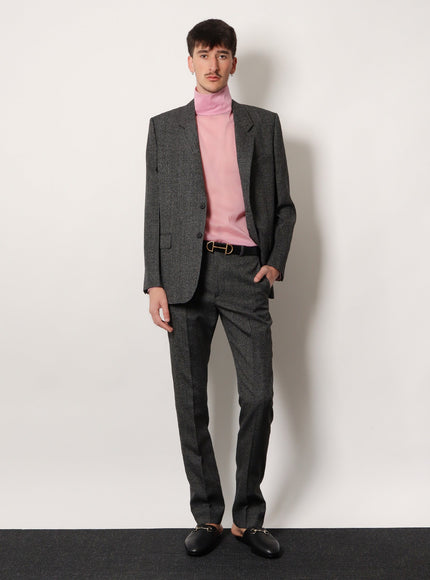 Gucci Mouliné Wool Trousers