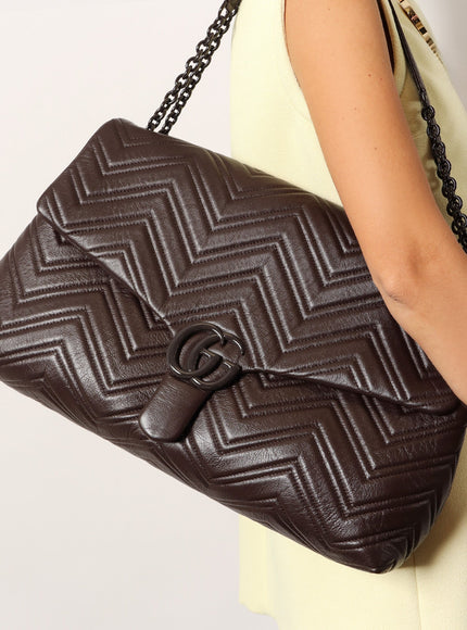Gucci Gg Marmont Matelassé Leather Shoulder Bag