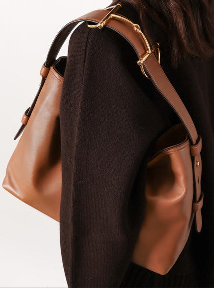 Gucci Gucci Beatrix Medium Leather Shoulder Bag