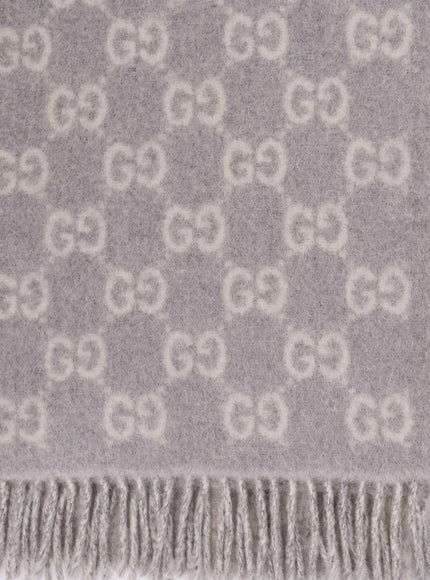 Gucci Wool And Alpaca Blend Scarf
