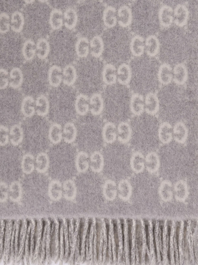Gucci Wool And Alpaca Blend Scarf