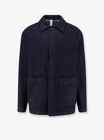 Hevo Castelforte Stretch Denim Jacket Blu