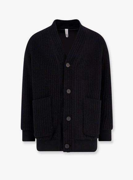 Hevo Cimino Virgin Wool Coat Nero