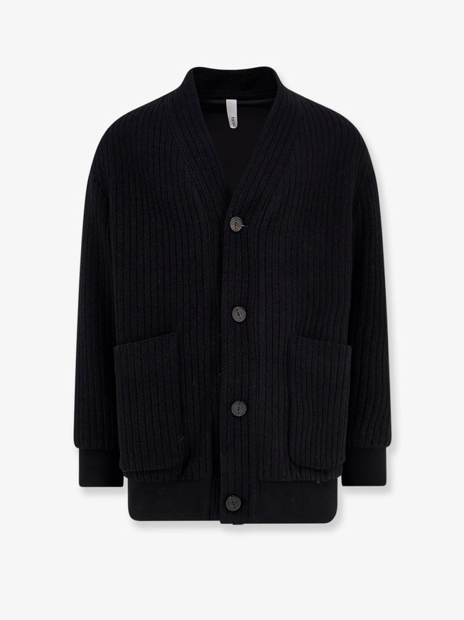 Hevo Cimino Virgin Wool Coat Nero