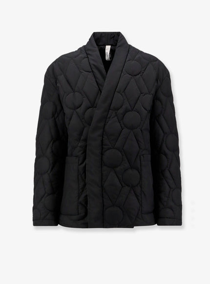 Hevo Faeto Quilted Nylon Down Jacket Nero
