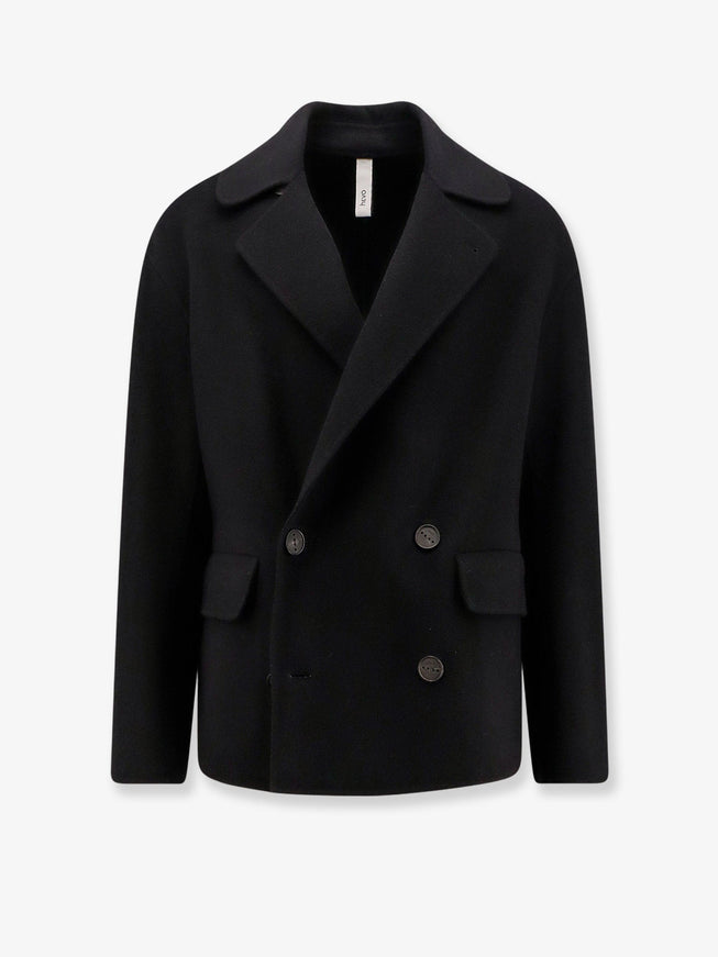 Hevo Galesano Wool Coat Nero