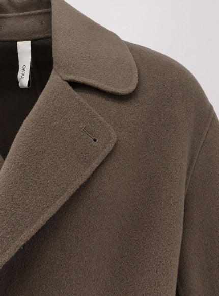 Hevo Galesano Wool Coat