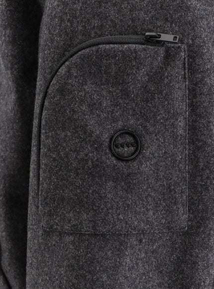 Hevo Grottaverde Virgin Wool Blend Coat