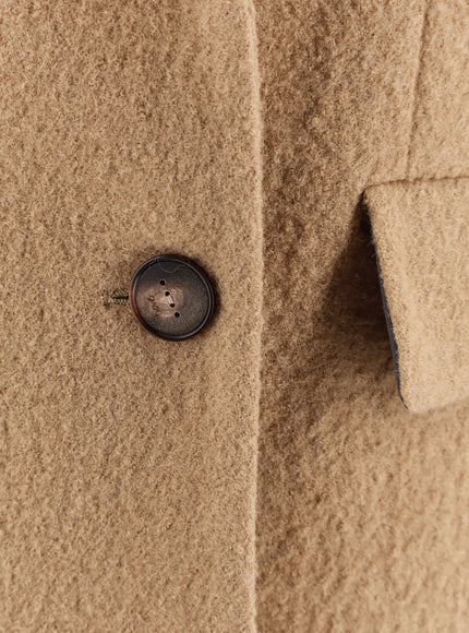 Hevo Lucugnano Virgin Wool Coat