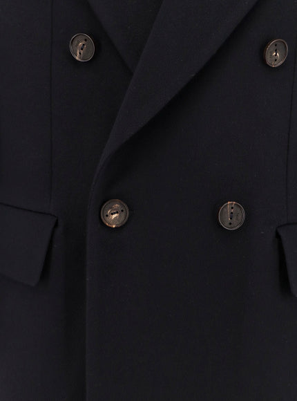 Hevo Cashmere Coat With Satin Lining