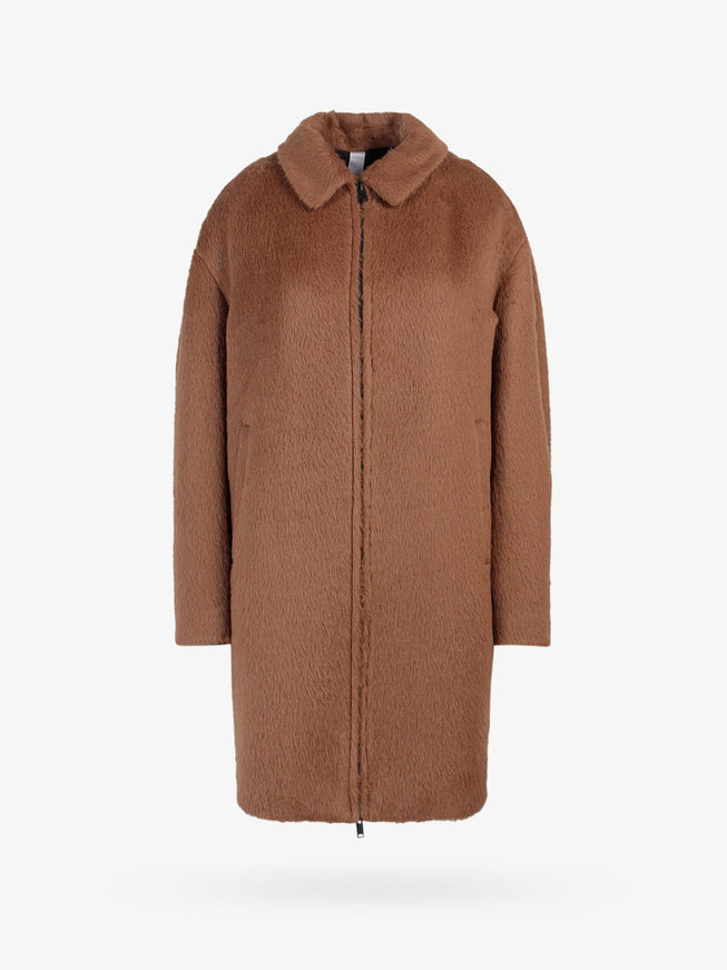 Hevo Alpaca And Virgin Wool With Zip 44 Marrone