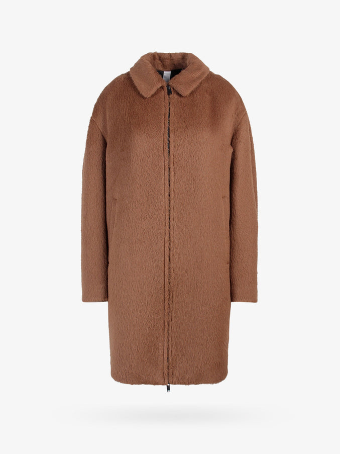 Hevo Alpaca And Virgin Wool With Zip 44 Marrone