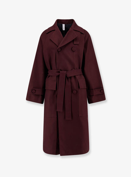 Hevo Racale Cotton Trench Blu