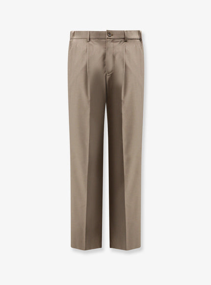 Hevo Torrecanne Viscose Blend Trousers Tortora