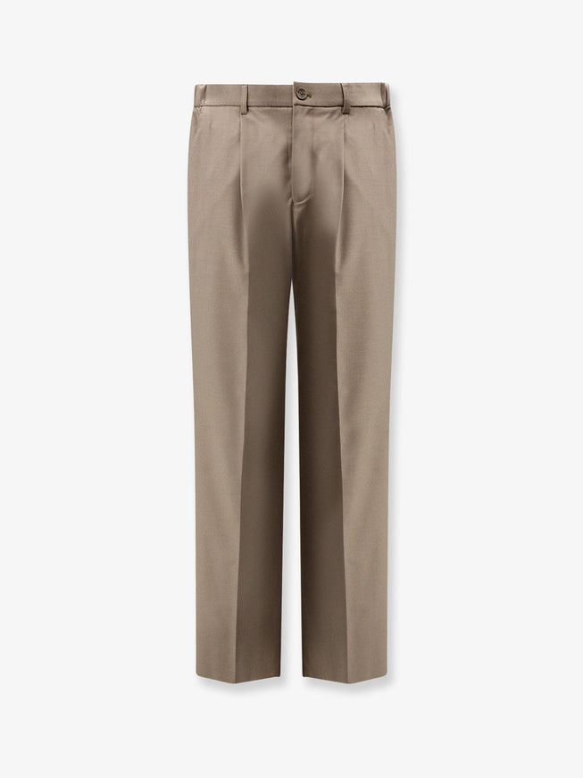 Hevo Torrecanne Viscose Blend Trousers Tortora