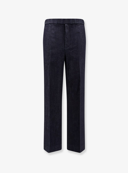 Hevo Torresgarrata Blue Denim Trousers Blu