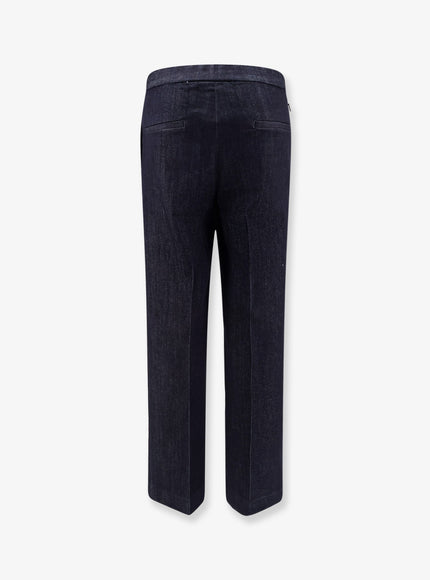 Hevo Torresgarrata Blue Denim Trousers