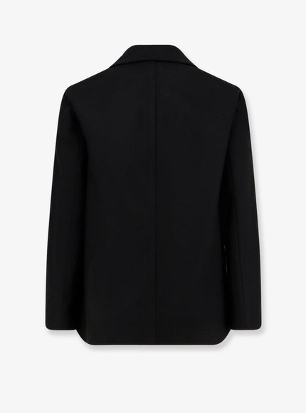 Hevo Trani Double-Breasted Wool Blend Coat