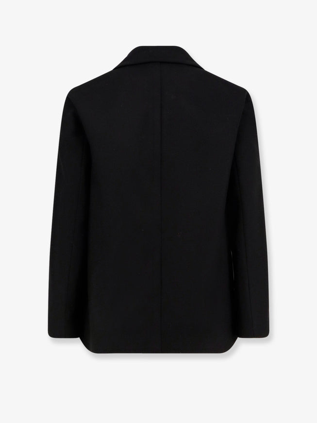 Hevo Trani Double-Breasted Wool Blend Coat