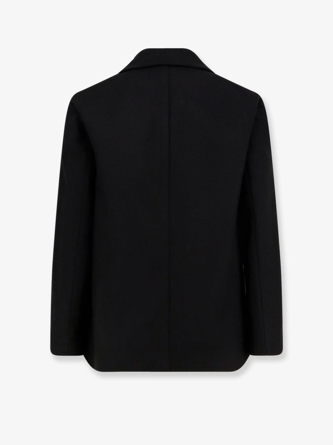 Hevo Trani Double-Breasted Wool Blend Coat