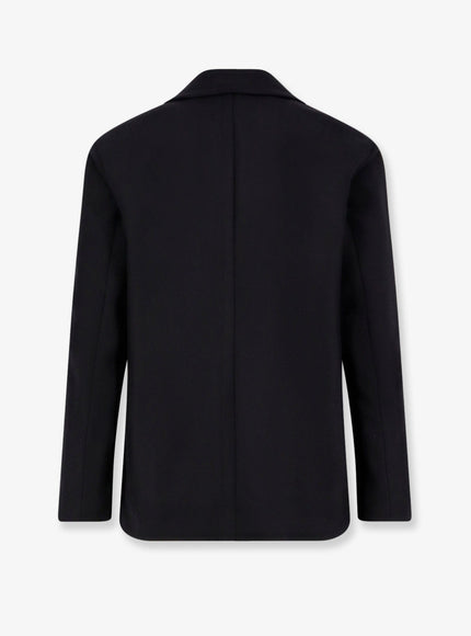 Hevo Trani Double-Breasted Wool Blend Coat