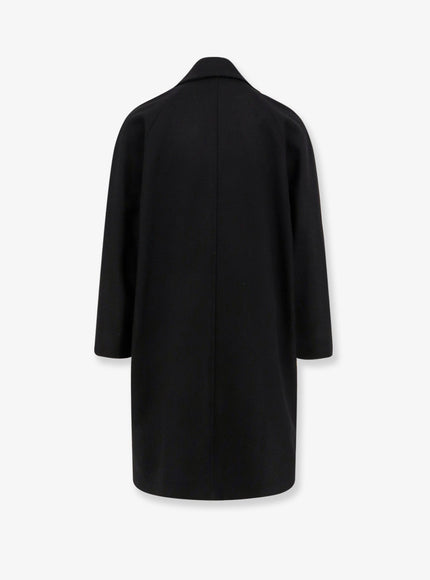 Hevo Tricase Double-Breasted Wool Blend Coat