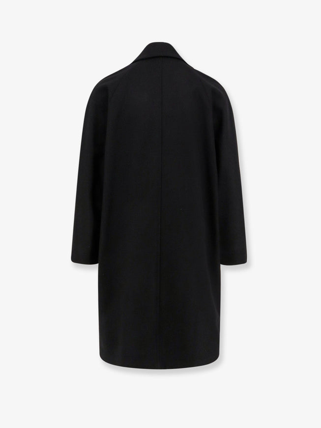 Hevo Tricase Double-Breasted Wool Blend Coat
