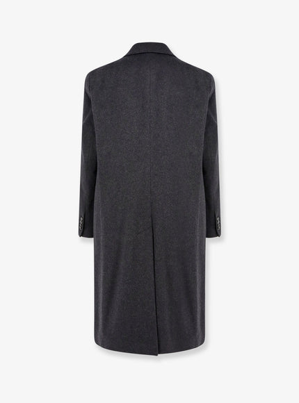 Hevo Cashmere Coat With Satin Lining