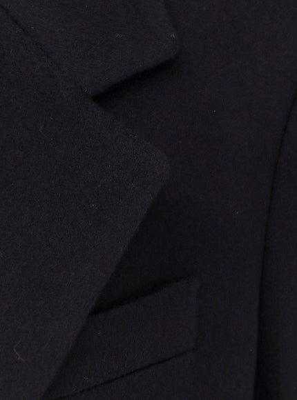 Hevo Cashmere Coat With Satin Lining