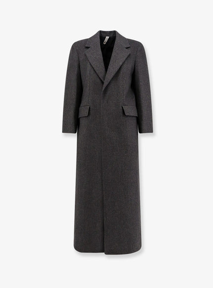 Hevo Trinitapoli Wool Blend Coat Antracite