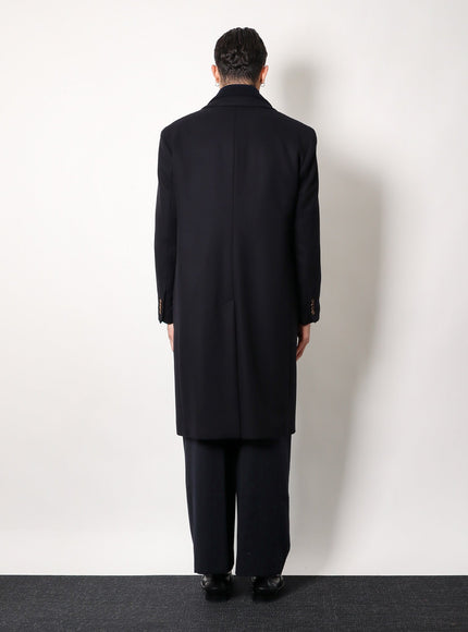 Hevo Virgin Wool Coat With Satin Lining