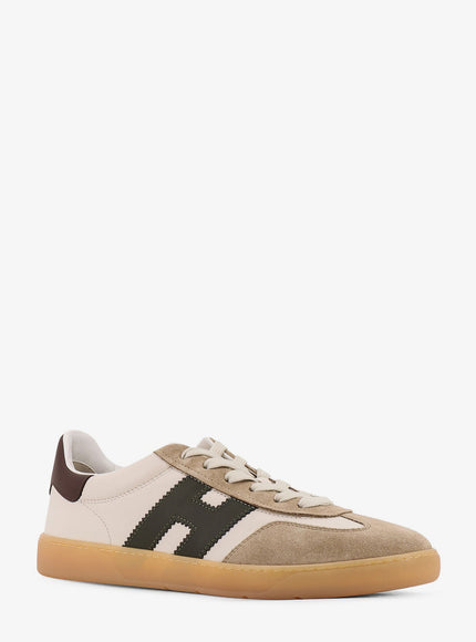 Hogan Hogan Cool Suede And Leather Low-Top Sneakers
