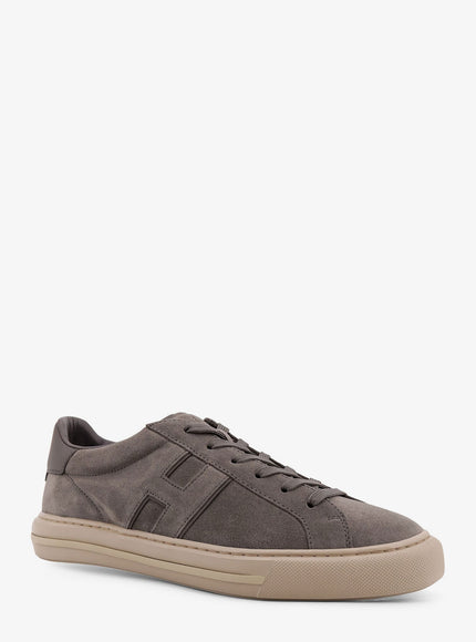 Hogan H691 Allacciato H Suede Low-Top Sneakers