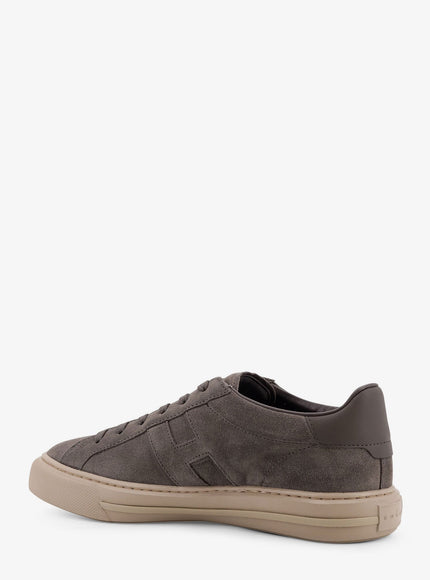 Hogan H691 Allacciato H Suede Low-Top Sneakers