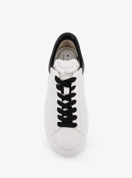 Hogan H-Stripes Low-Top Leather Sneakers