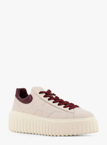 Hogan H-Stripes Low-Top Leather Sneakers