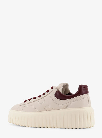Hogan H-Stripes Low-Top Leather Sneakers