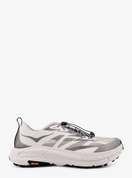 Hoka U Mafate Speed 4 Lite Ts Technical Fabric Sneakers Bianco