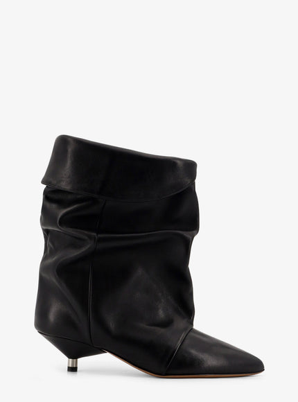 Isabel Marant Edrik Leather Boots Black