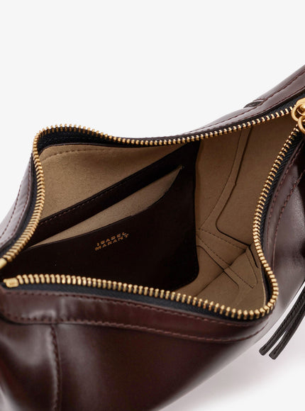 Isabel Marant Naoko Leather Crossbody Bag