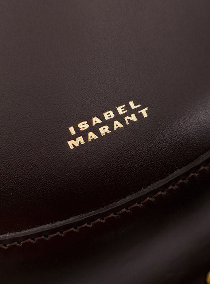 Isabel Marant Naoko Leather Crossbody Bag
