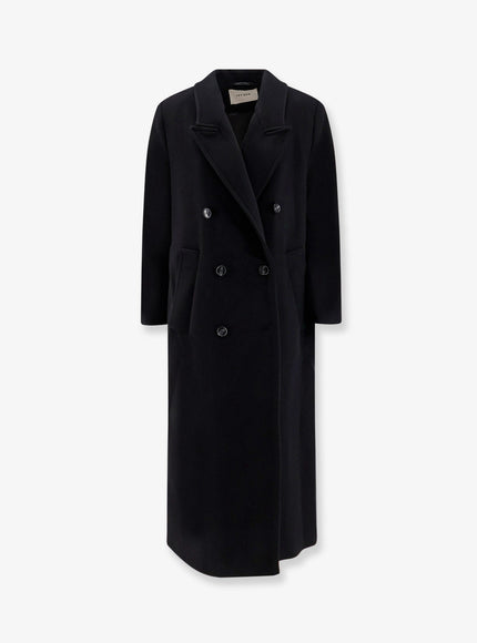 Ivy Oak Clemence Responsible Virgin Wool Blend Coat Black