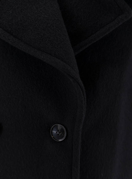 Ivy Oak Jetta Responsible Virgin Wool Peacoat