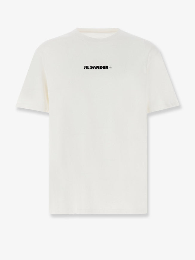 Jil Sander Cotton T-Shirt Bianco