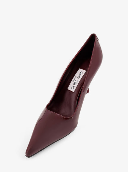 Jimmy Choo Ixia 80 Leather Pumps