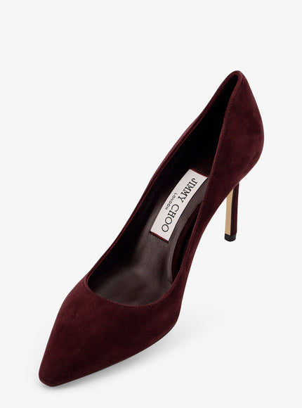 Jimmy Choo Romy 85 Leather Pumps With Croco Effect