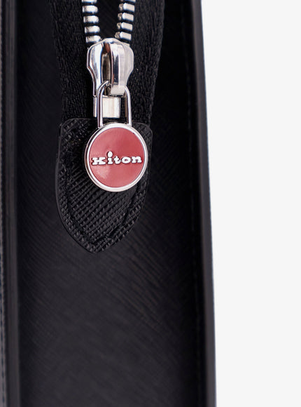 Kiton Ciro Paone Leather Clutch