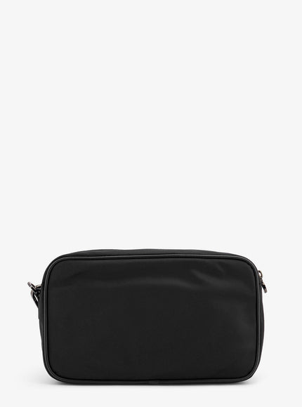 Kiton Ciro Paone Nylon Clutch Bag With Iconic Logo Embroidery