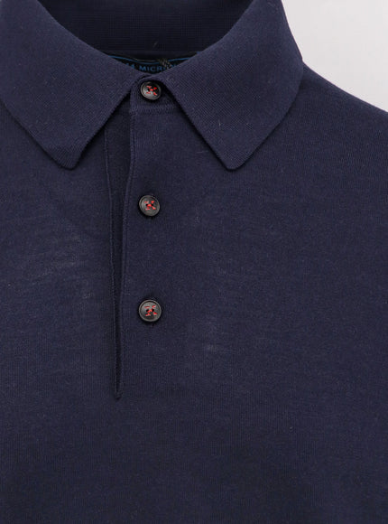 Kiton Ciro Paone Wool Polo Shirt